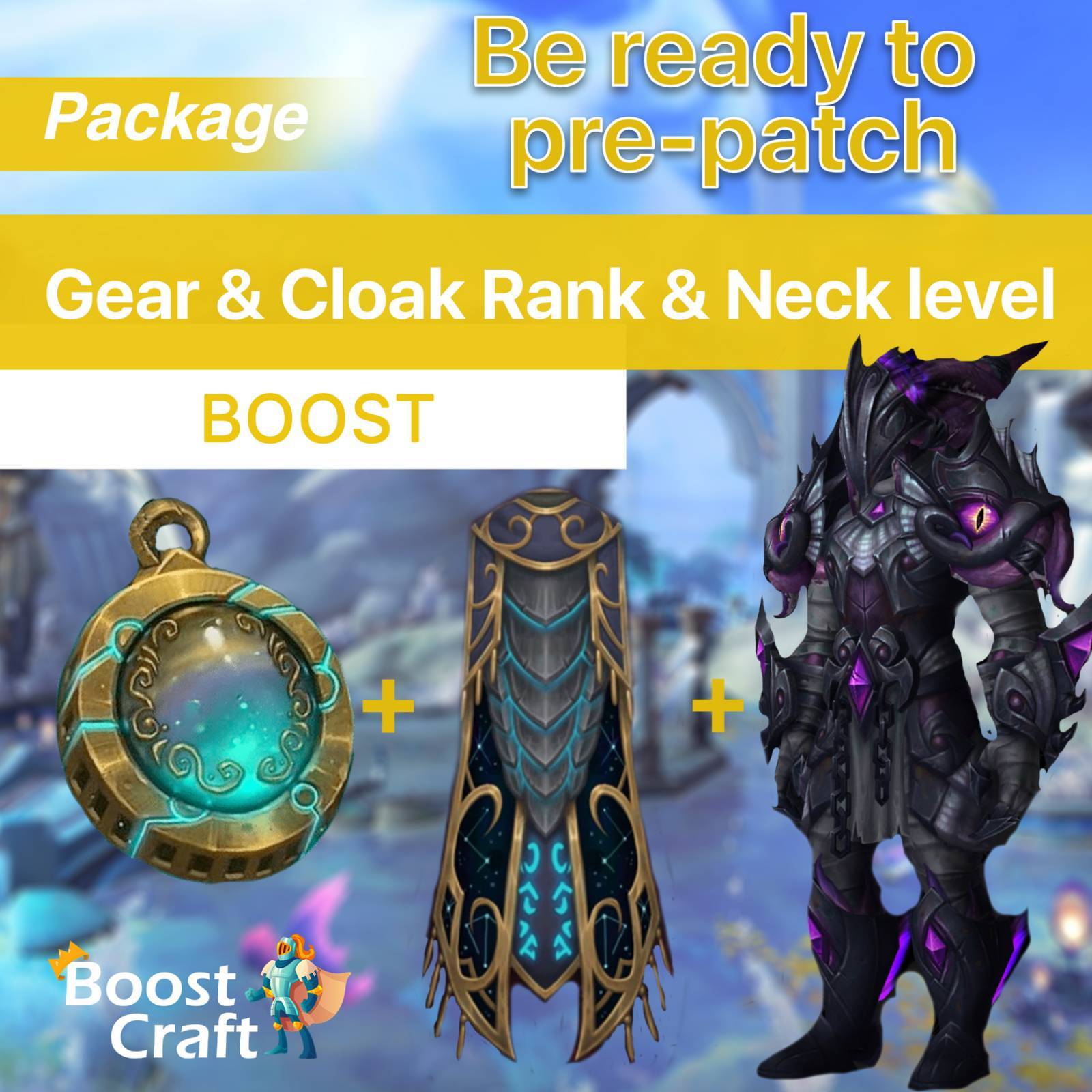 Gear & Cloak & Neck – New charather bundle