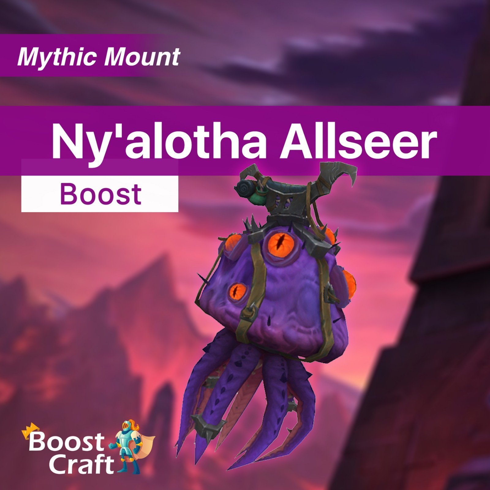 Ny’alotha Allseer – N’zoth mount Boost