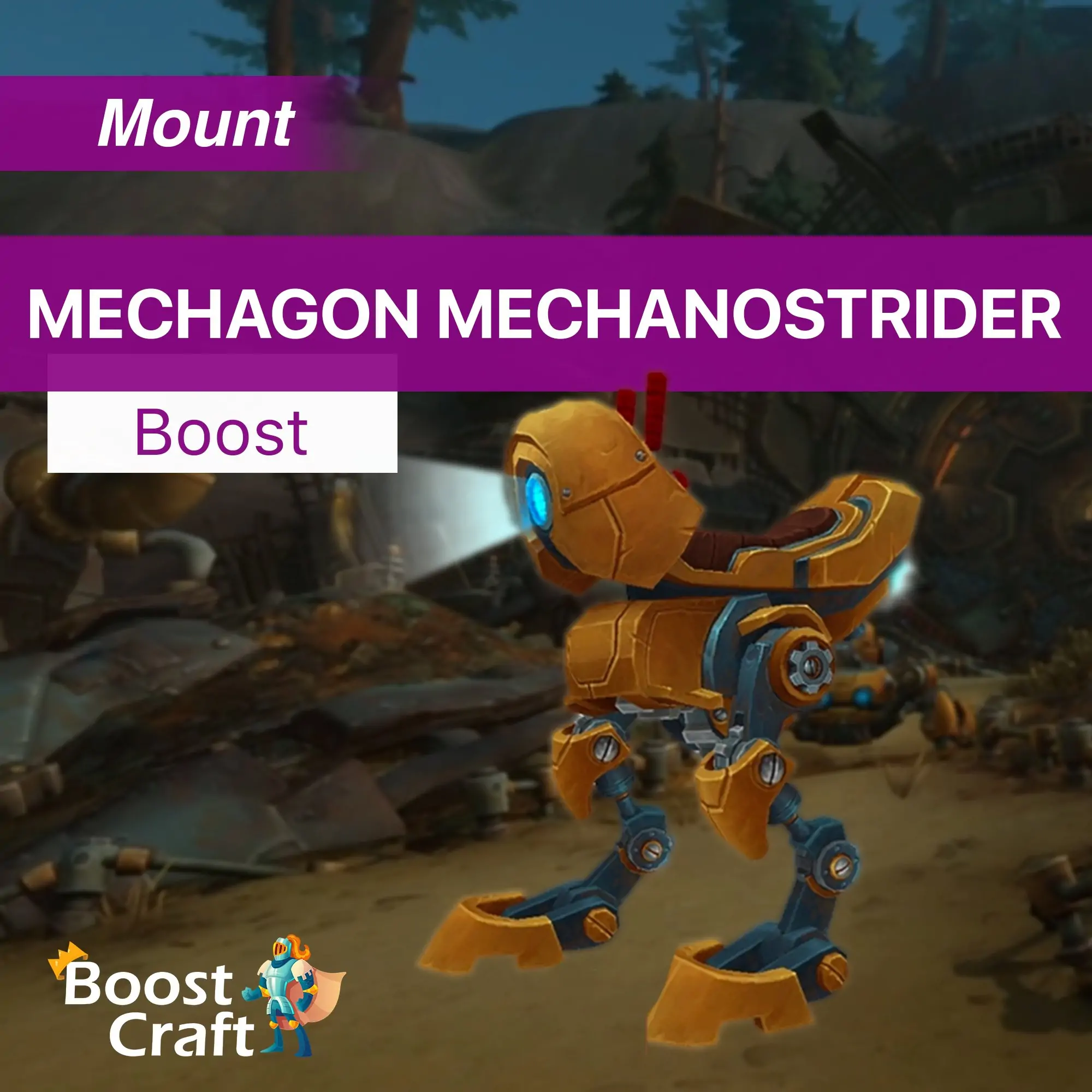 Mechagon Mechanostrider Mount – Farm Service