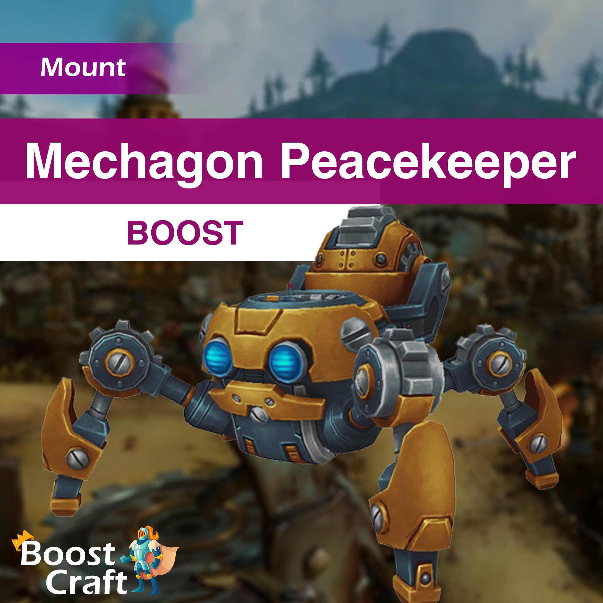 Mechagon Peacekeeper Mount – Farm Service