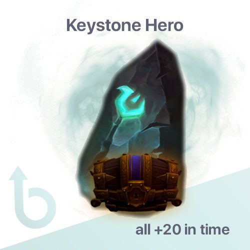 Keystone Hero Achievements (Mythic +20 in time) – Carry Services