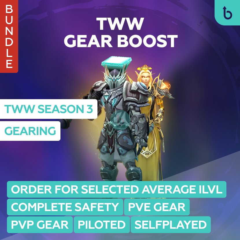 WoW Gear Boost | TWW Season 3