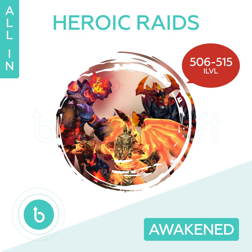 Awakened Heroic Raid Boost | Any Dragonflight Raids