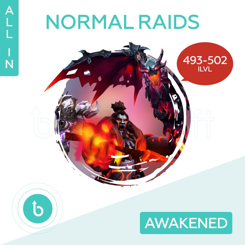 Awakened Normal Raid Boost | Any of 3 Raids