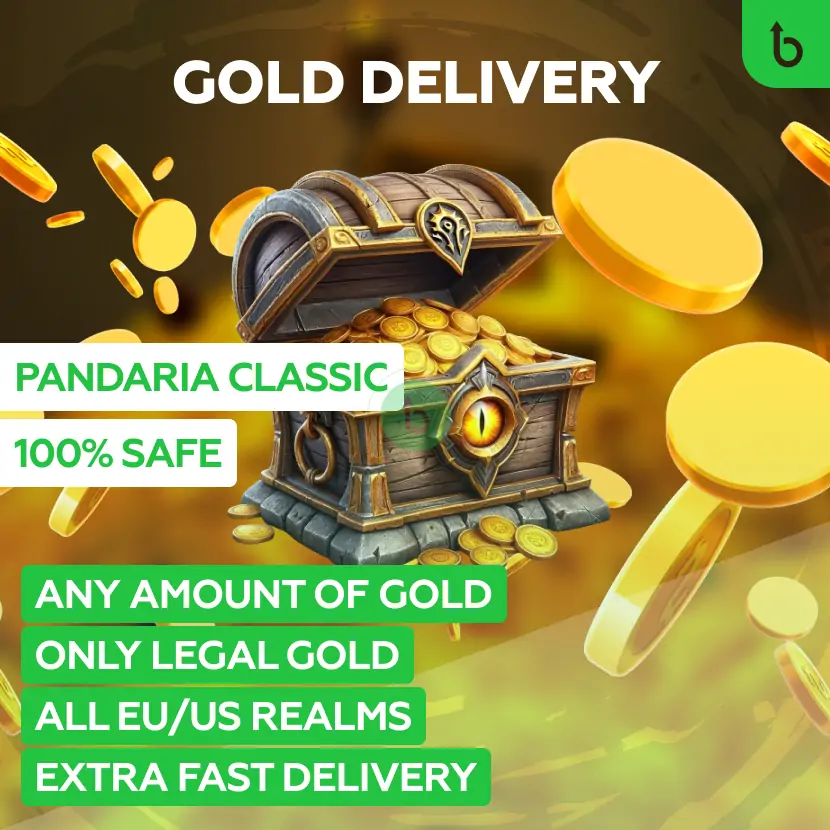 WoW Pandaria Classic | Gold Delivery Service