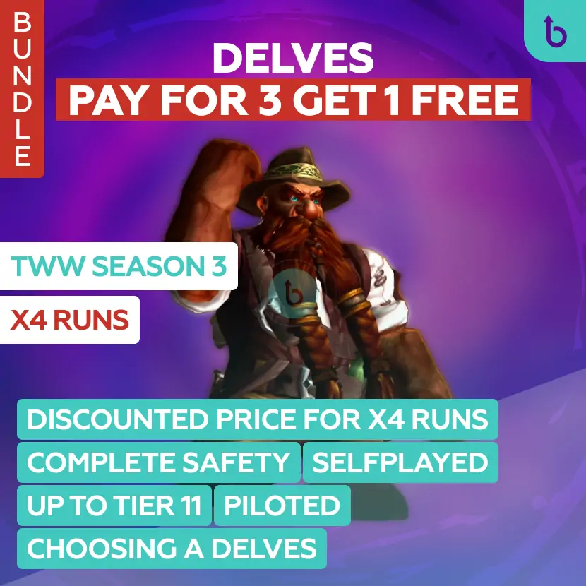 Delves Bundle Boost | 3+1 Free Package