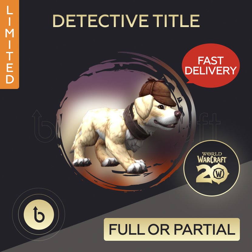 Detective Title Boost