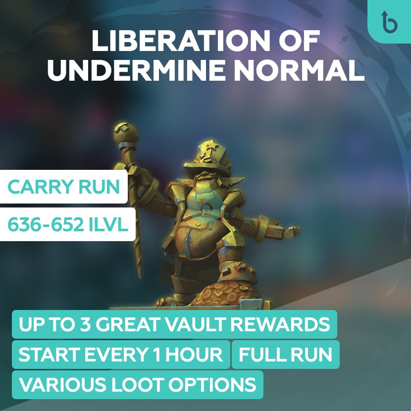 Liberation of Undermine Normal Run