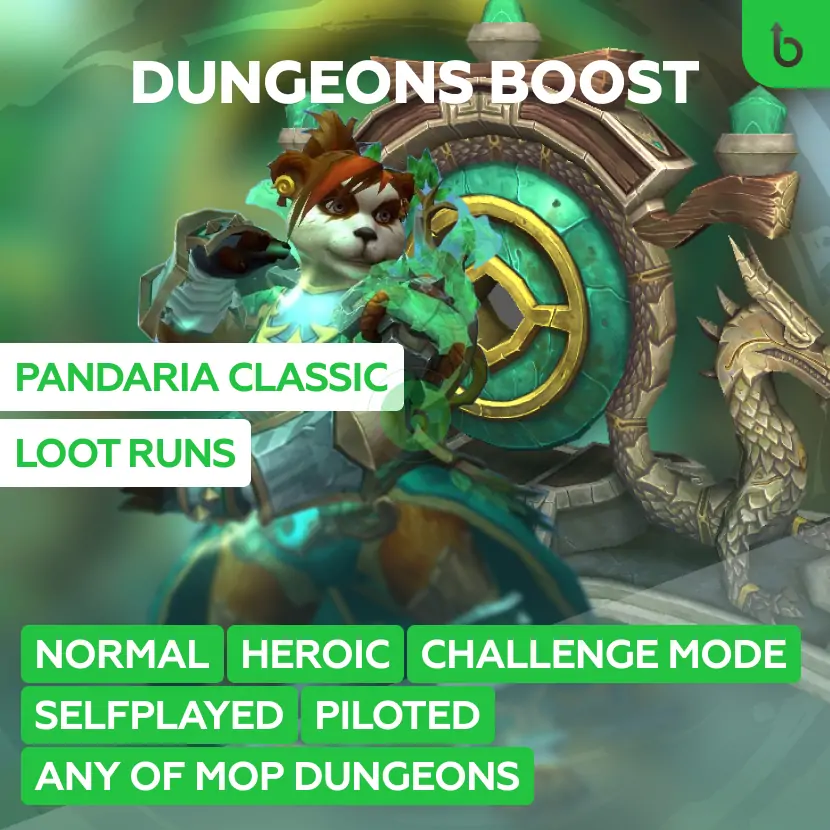WoW Pandaria Classic Dungeons Boost | Carry Runs Service