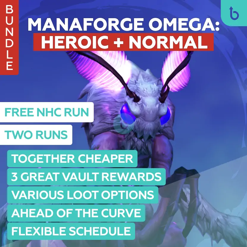 Manaforge Omega Raid Bundle | Heroic + Free Normal Run