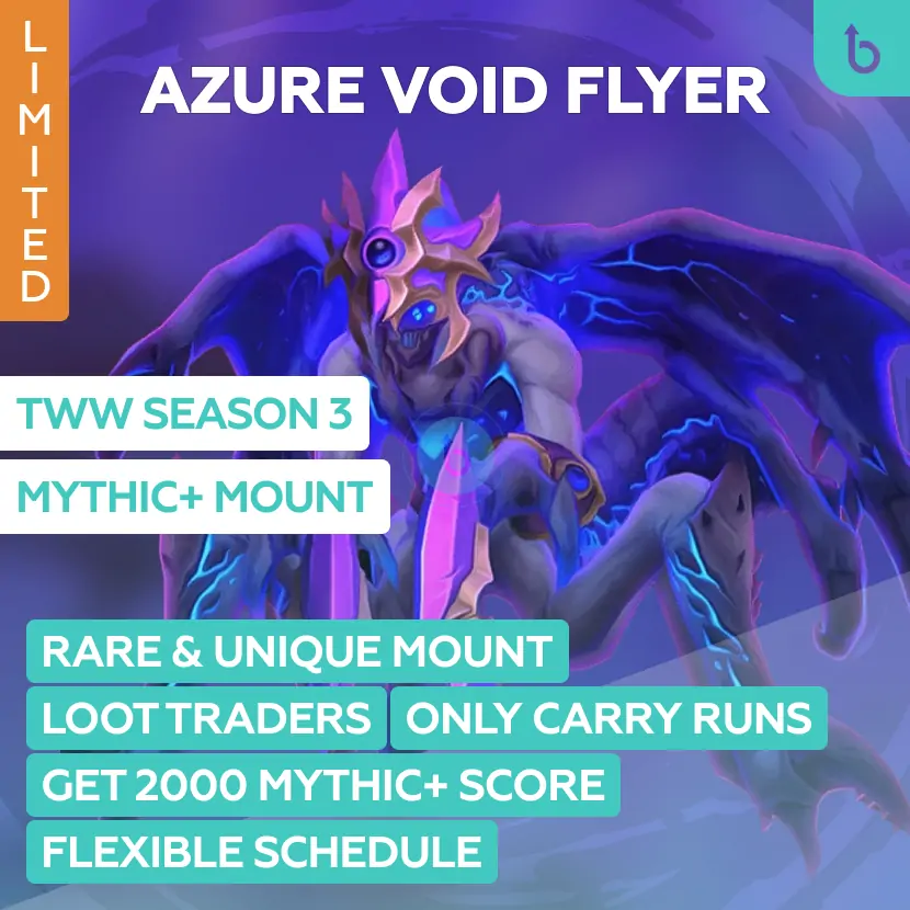 Azure Void Flyer Mount | TWW Season 3 KMS Carry