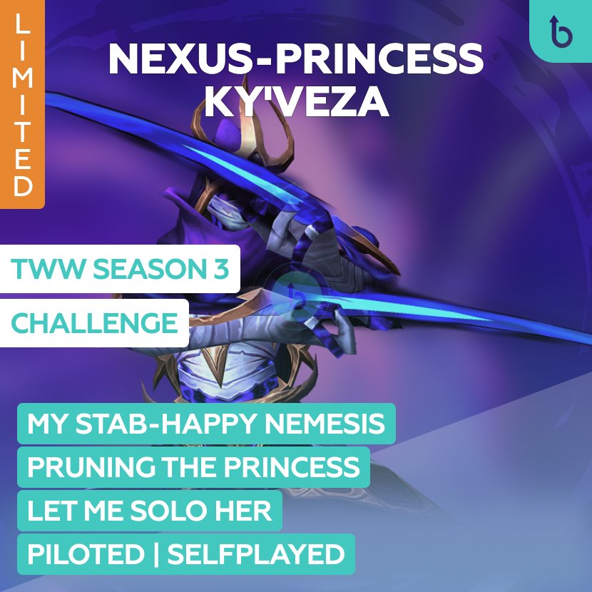 Ky’veza Challenge Boost & Carry Service